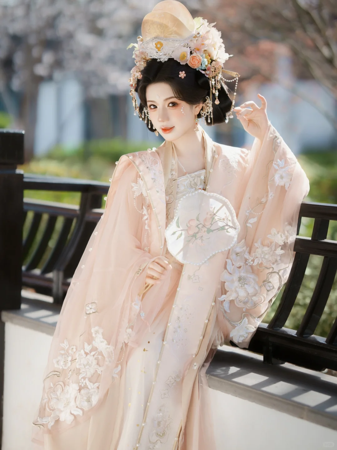 苏州宋制汉服系列～珍珠妆造美到窒息了😍