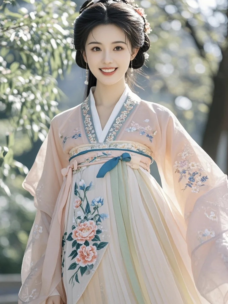 美女🌸古风佳人如画，一颦一笑皆风情。