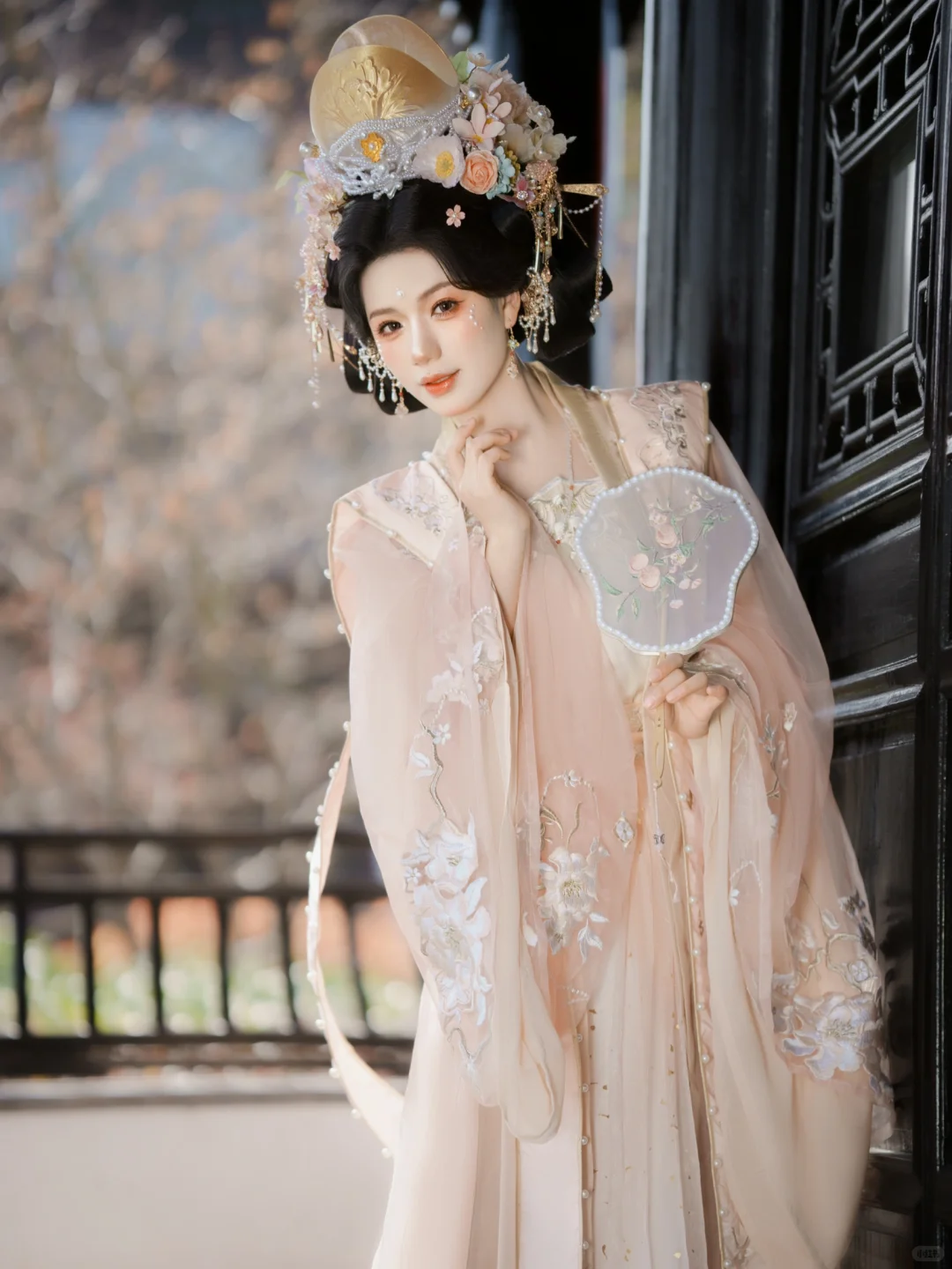 苏州宋制汉服系列～珍珠妆造美到窒息了😍