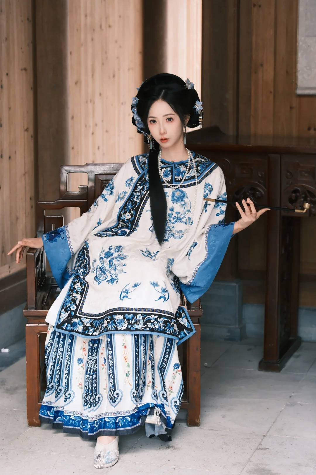 宏村清汉女｜如传世的青花瓷自顾自美丽