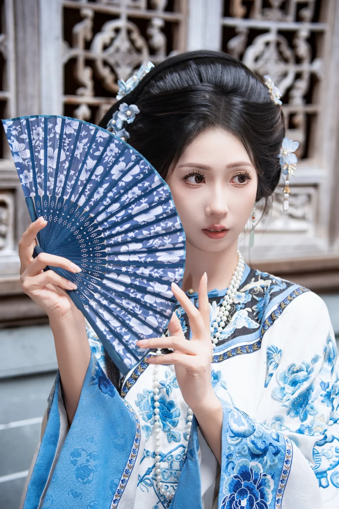 宏村清汉女｜如传世的青花瓷自顾自美丽