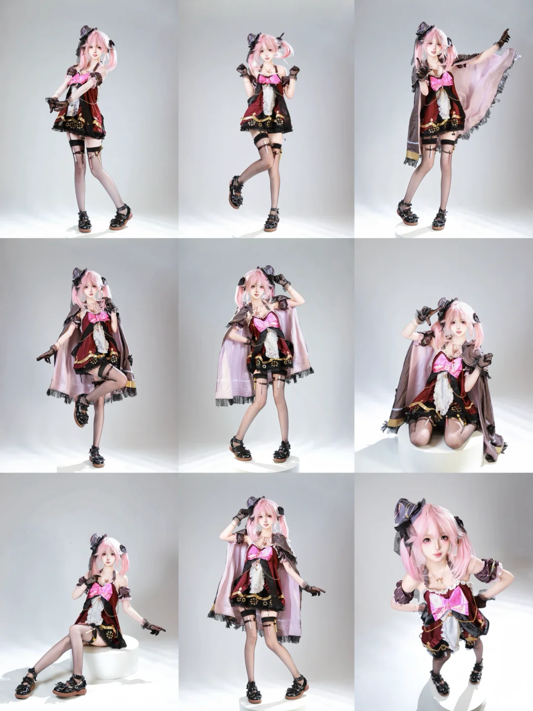 可爱少女万能动作参考