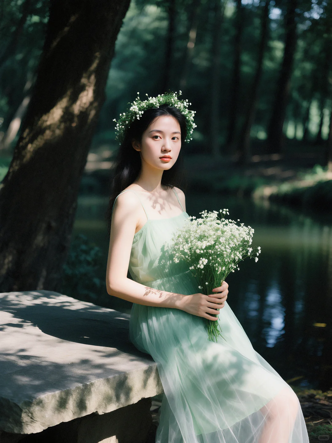 拍到小众森系仙女了！🍃