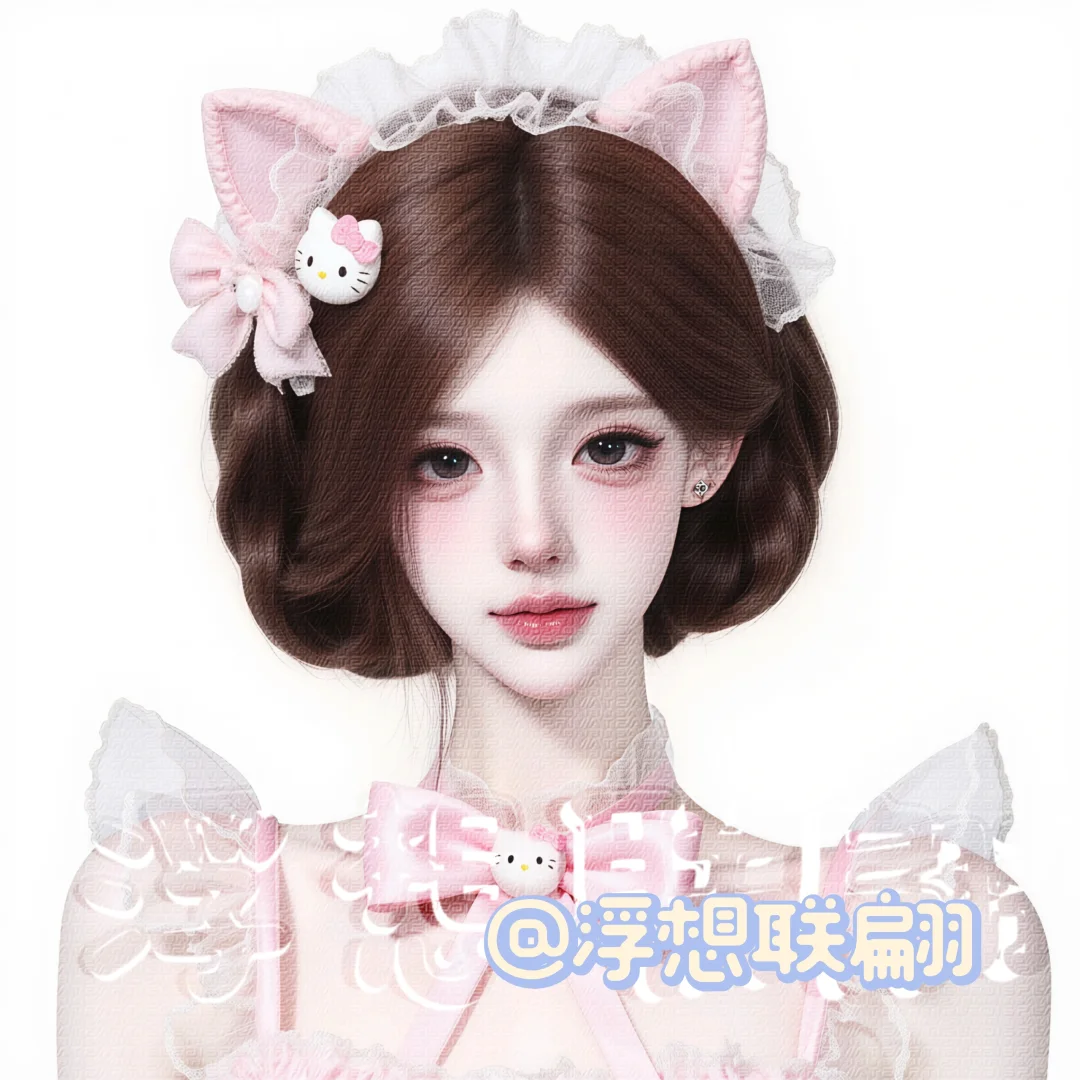粉色系甜美头像来了