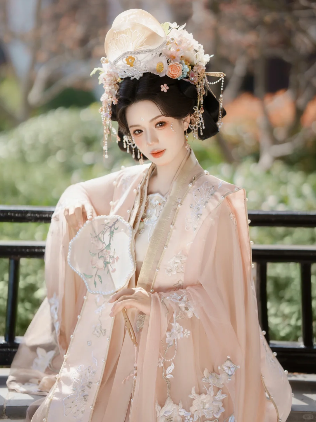 苏州宋制汉服系列～珍珠妆造美到窒息了😍