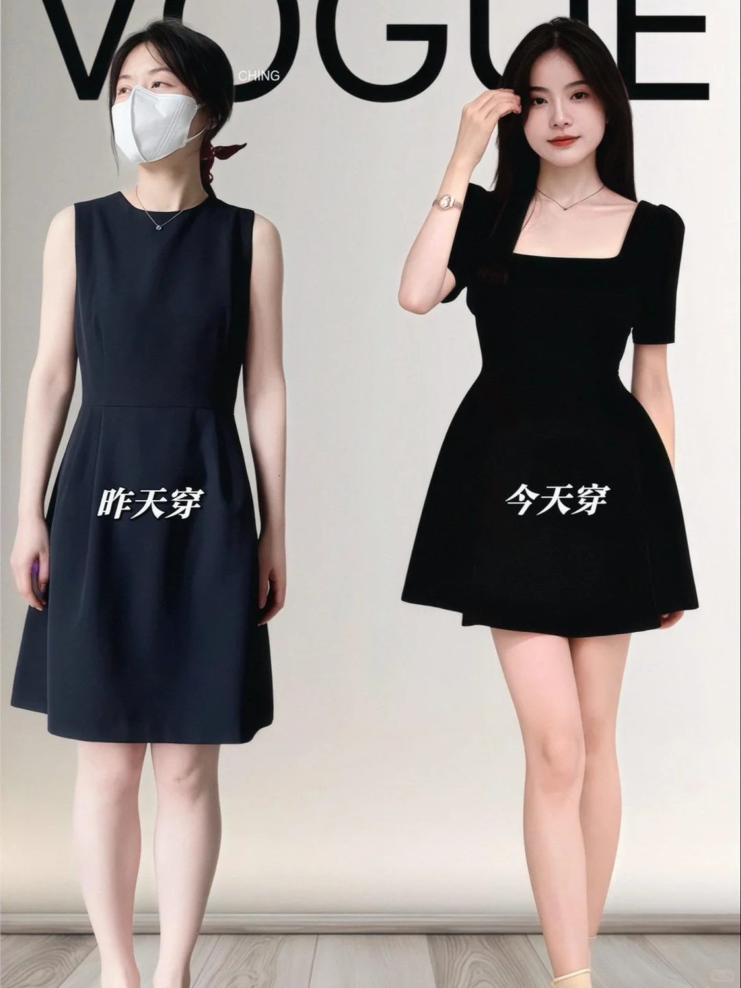 漏腰显腿长裙｜赫本风吊带小黑裙纯欲
