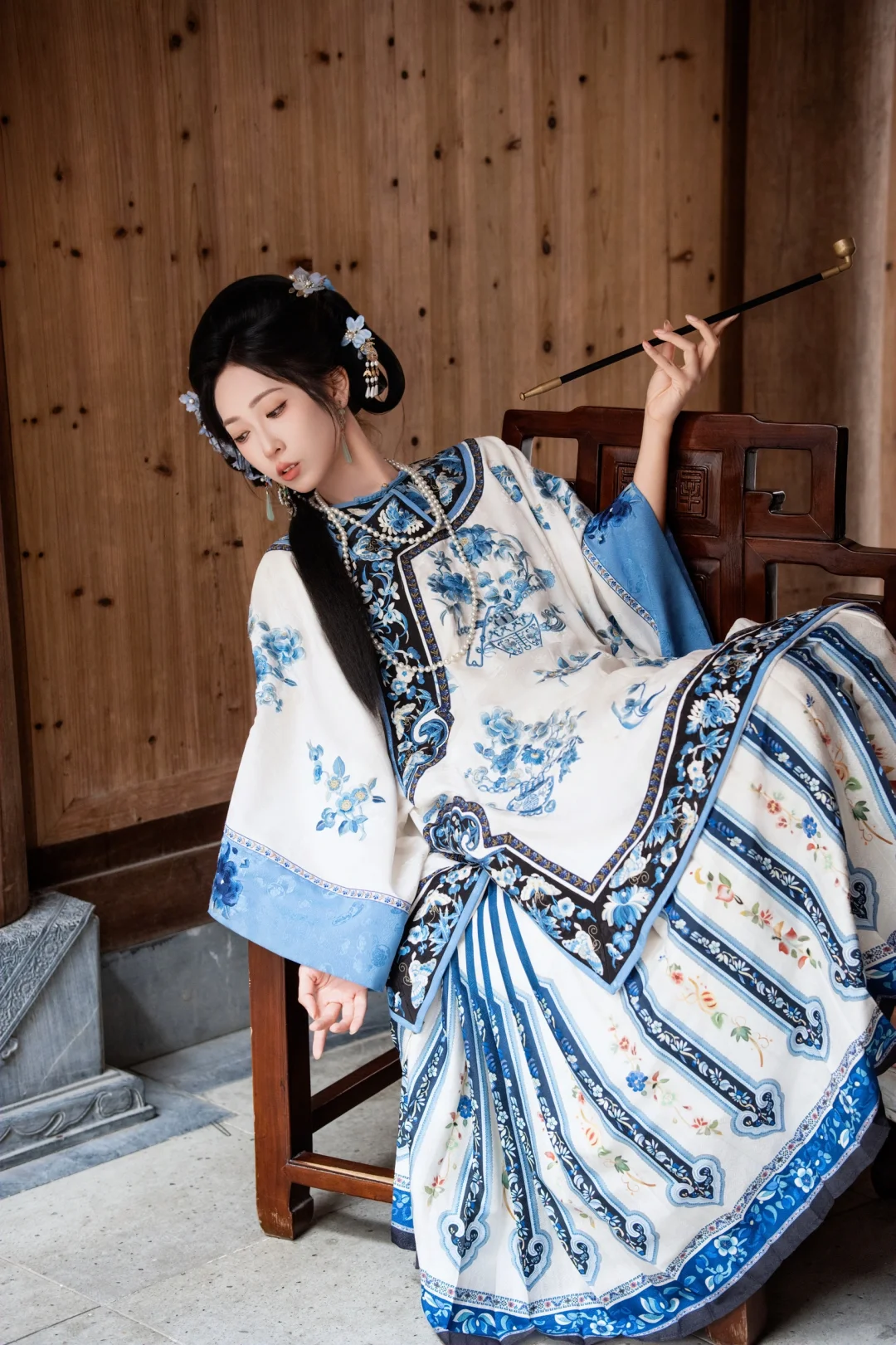 宏村清汉女｜如传世的青花瓷自顾自美丽