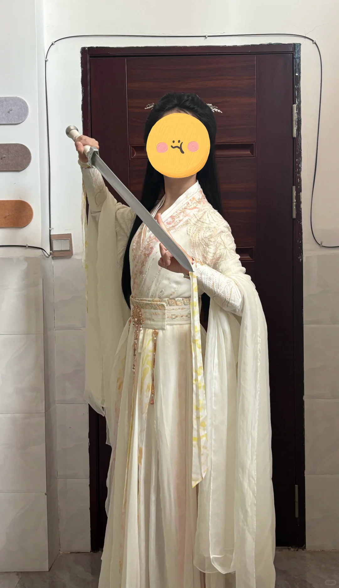 在家拍废片系列—女侠客