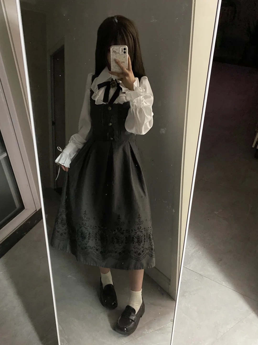 很有中古感的一件小裙子60多胡萝卜好值！