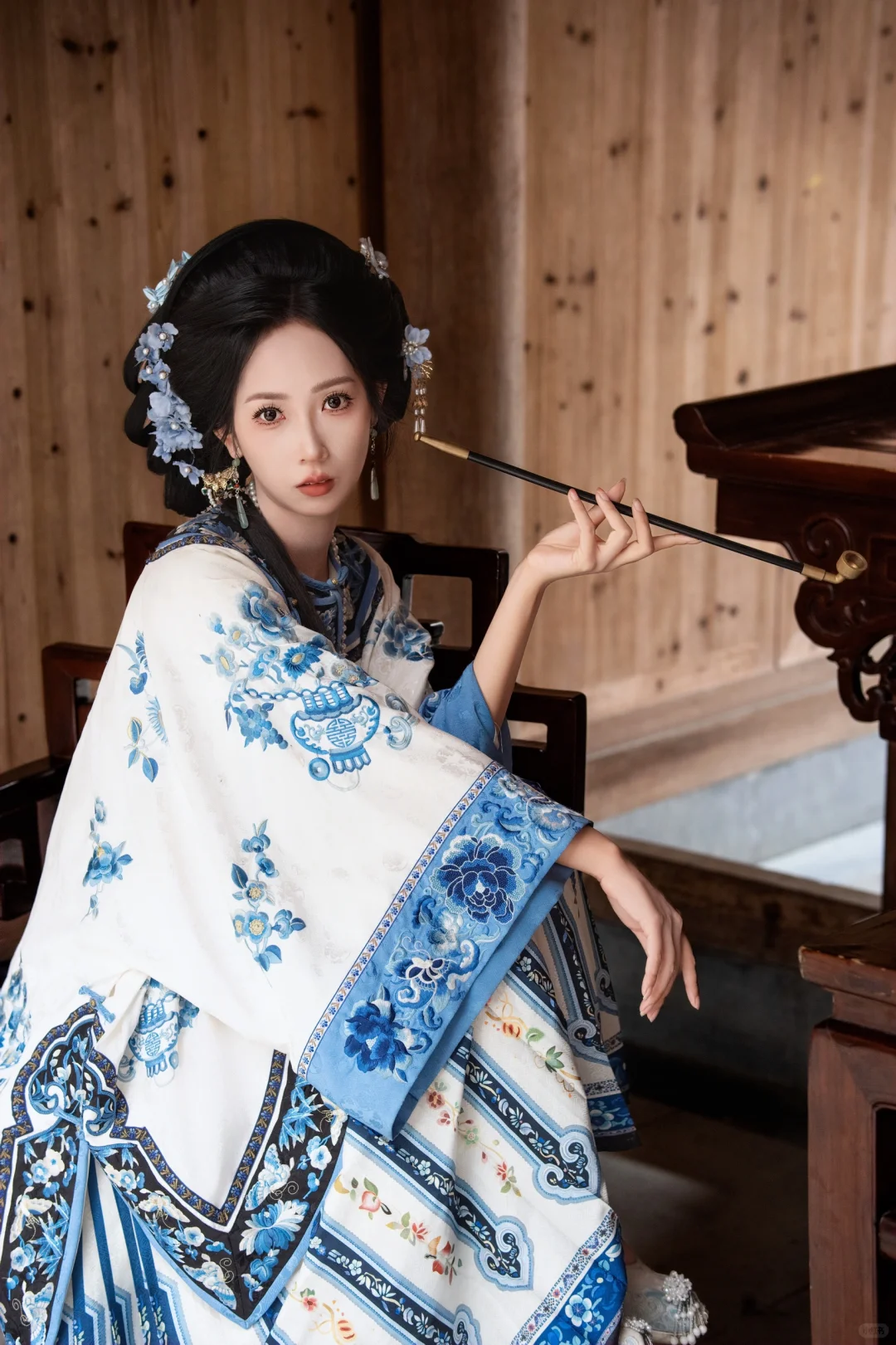 宏村清汉女｜如传世的青花瓷自顾自美丽
