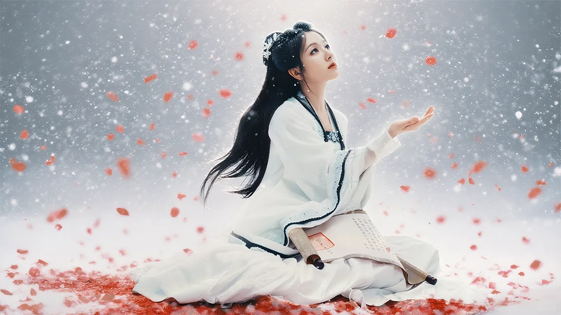 李兰迪*秦莞 朝雪录 高清古风美图合集