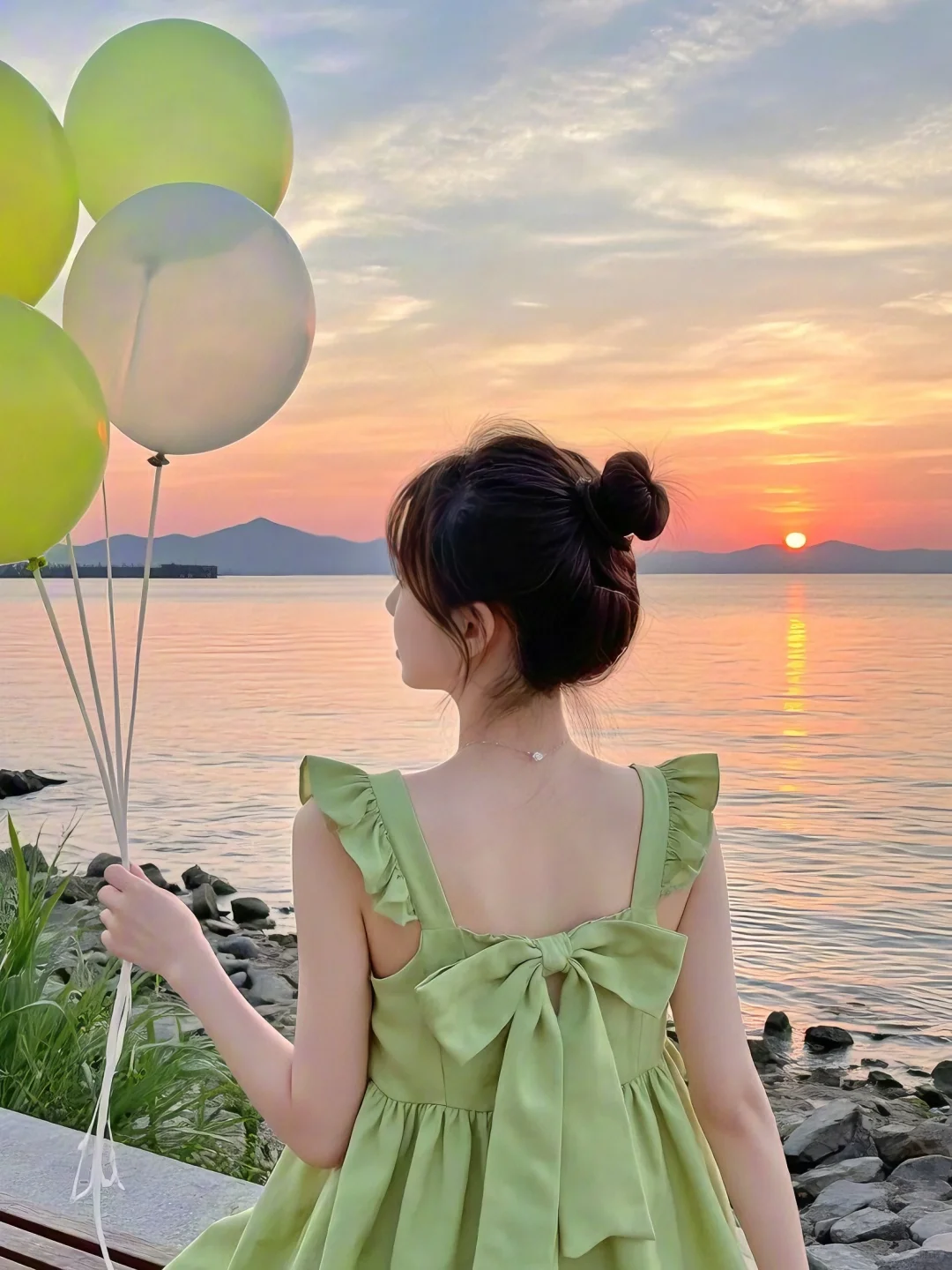 🥑女生头像♛盛夏小清新背影氛围感女头