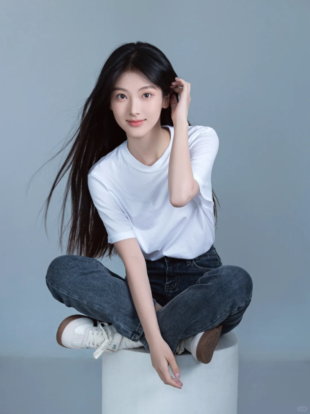 妈呀❗我拍到了长郡校花田宇青的韩系公式照