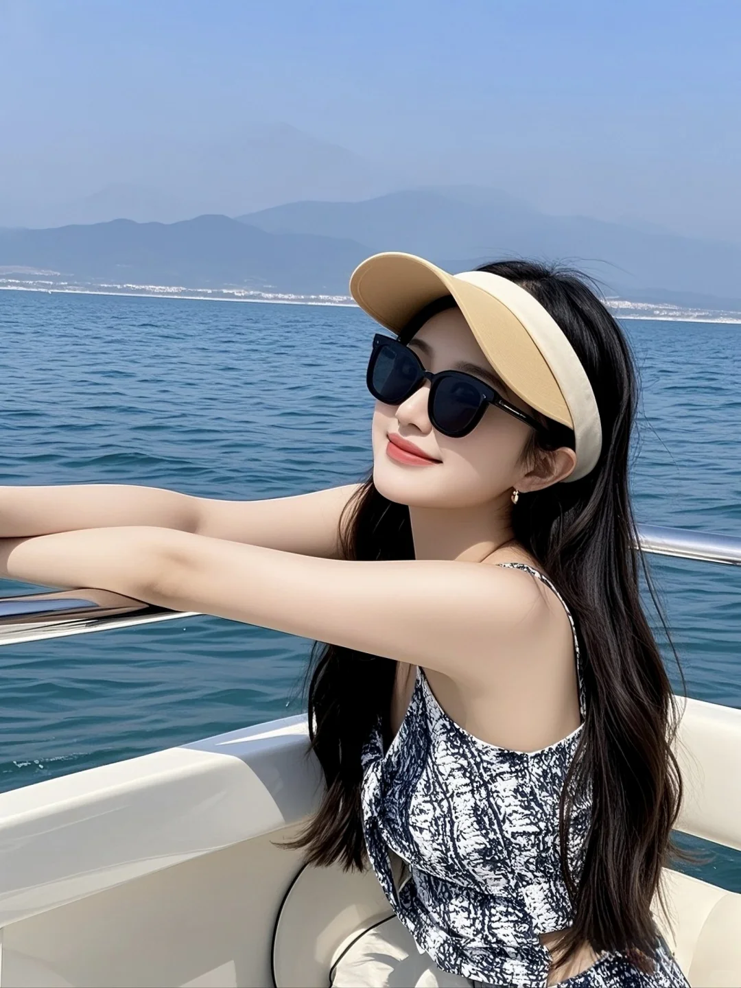 WeChat 海边 | 清新女头