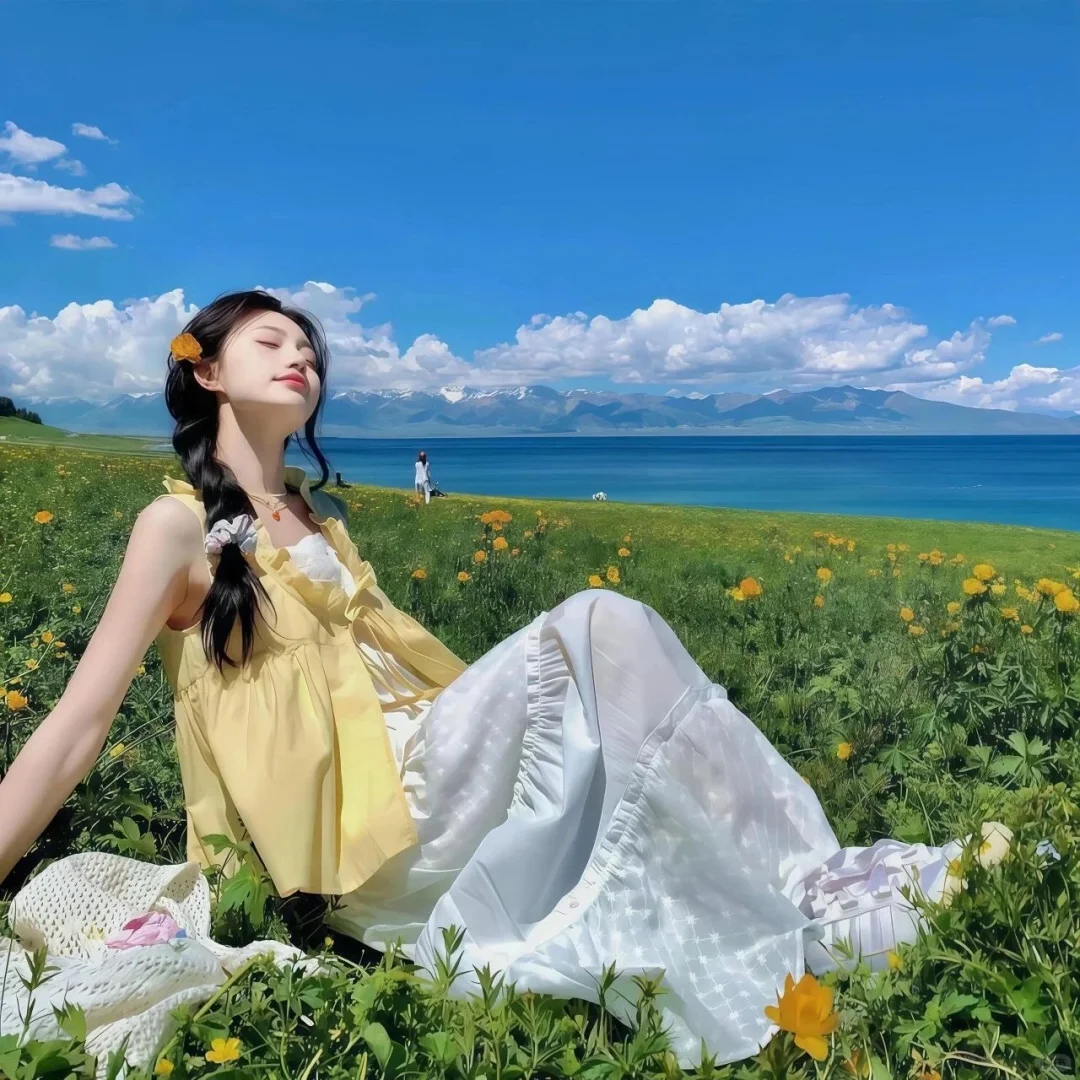 夏日感十足的女头