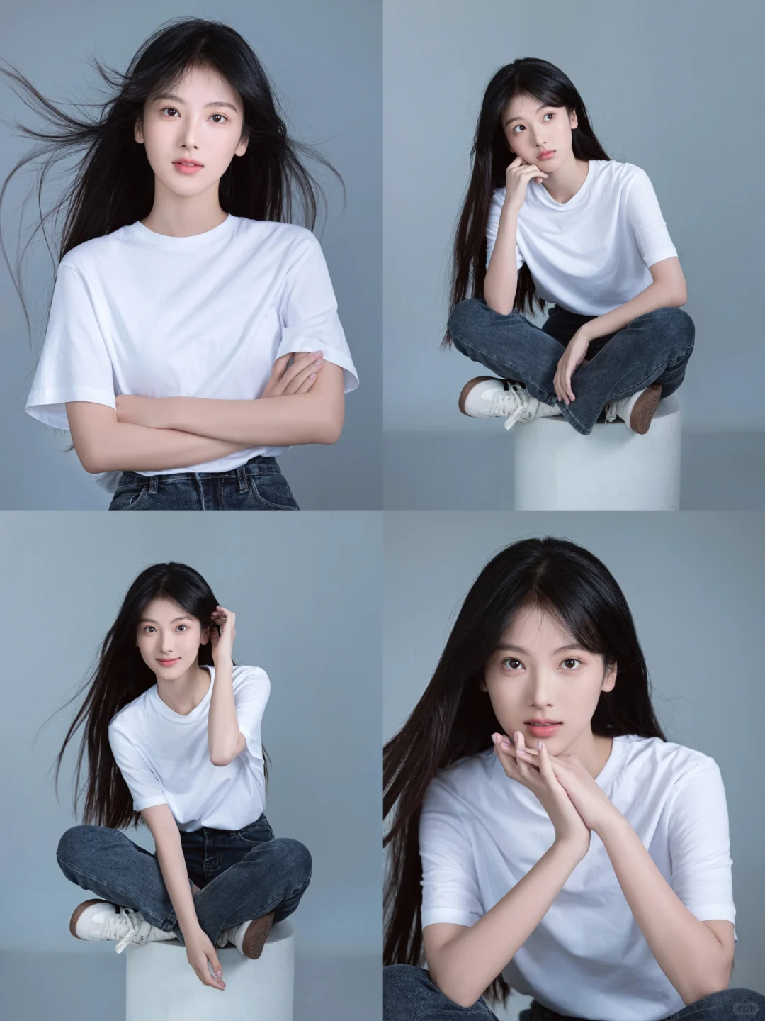 妈呀❗我拍到了长郡校花田宇青的韩系公式照