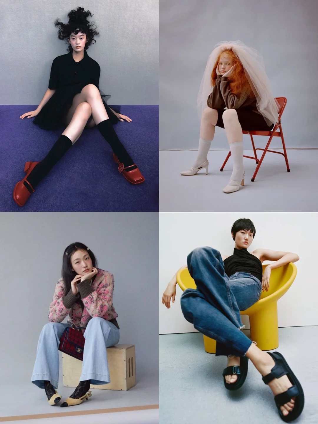 摄影审美分享｜Post篇001｜拽女辣妹高级坐姿