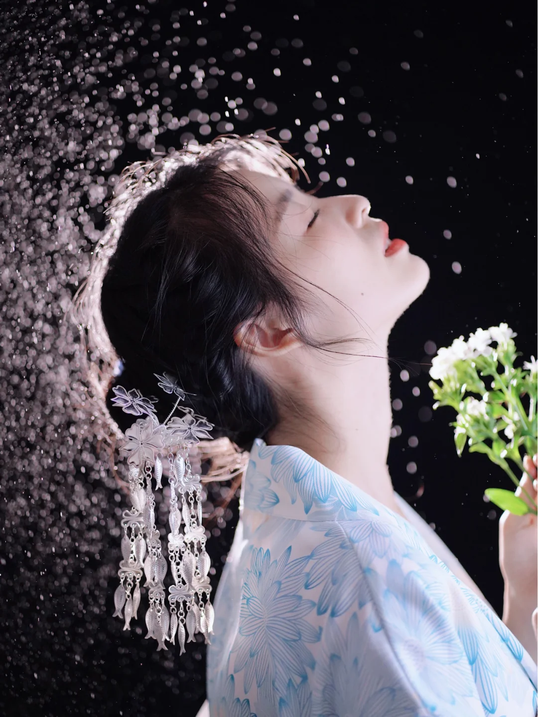 神明少女｜逆光写真拍照教程