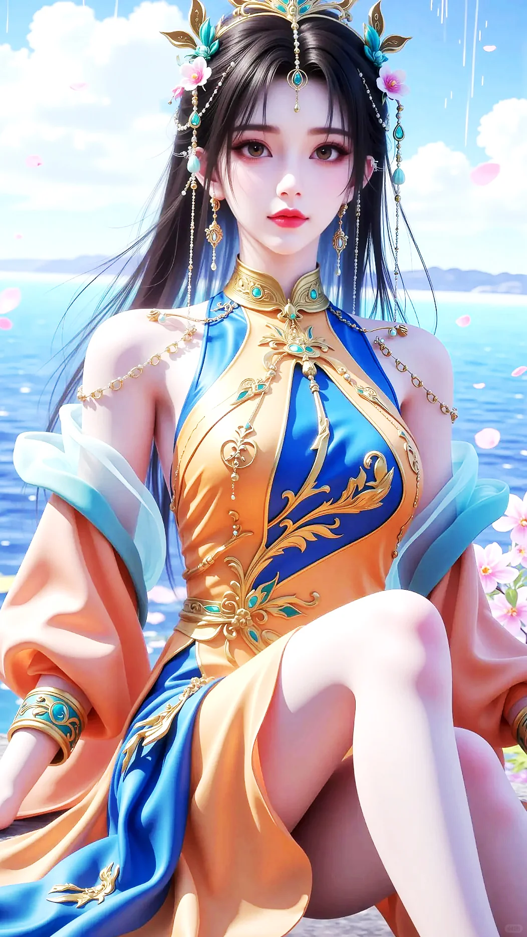 女神壁纸｜凰女完美世界国漫高清动漫壁纸