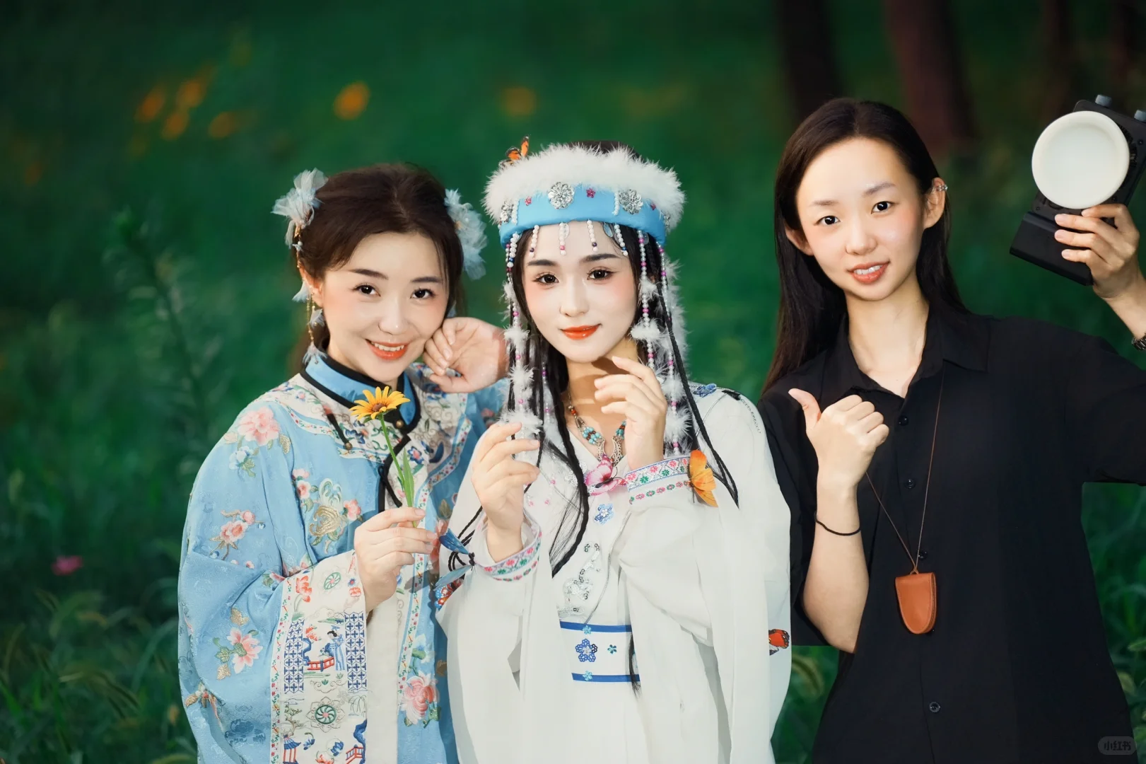 奥斯卡认证奖导演“女摄”的“香妃”拍摄现场