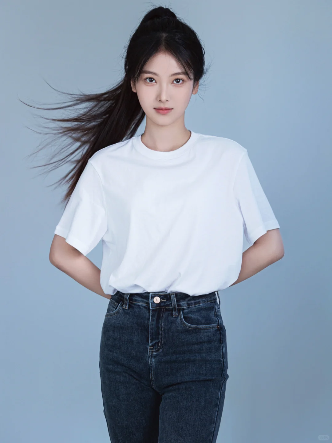 妈呀❗我拍到了长郡校花田宇青的韩系公式照