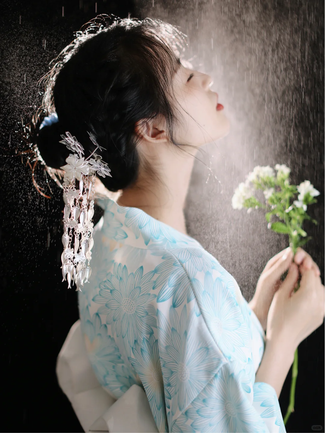 神明少女｜逆光写真拍照教程