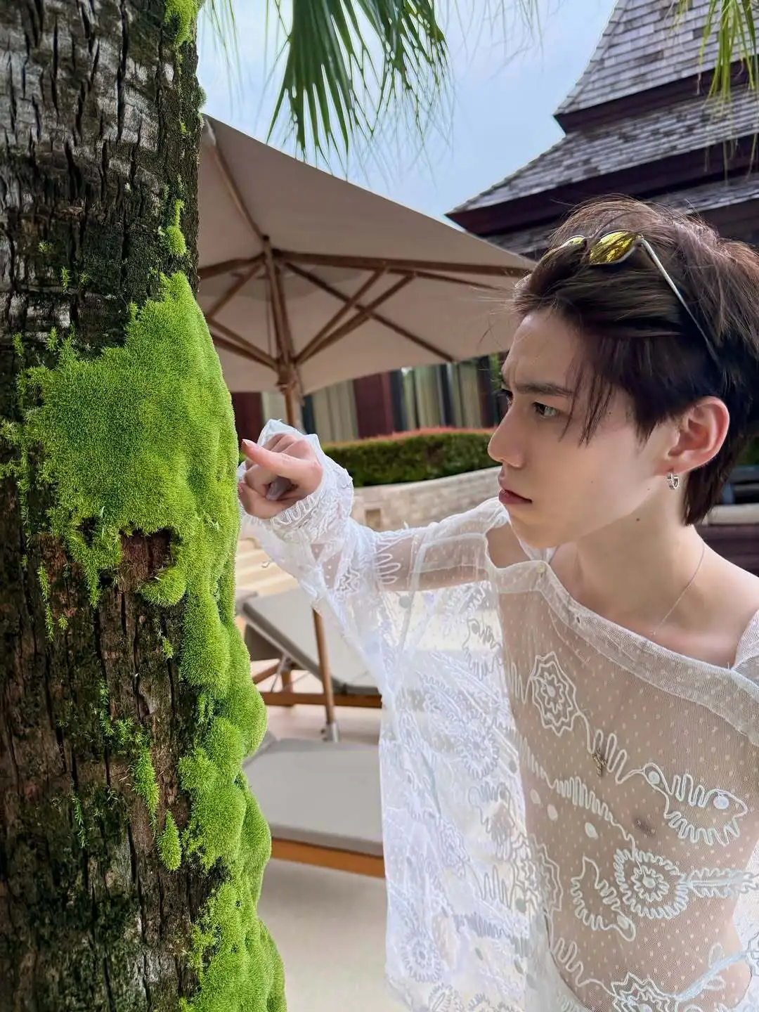 白色透视 多穿爱看😍