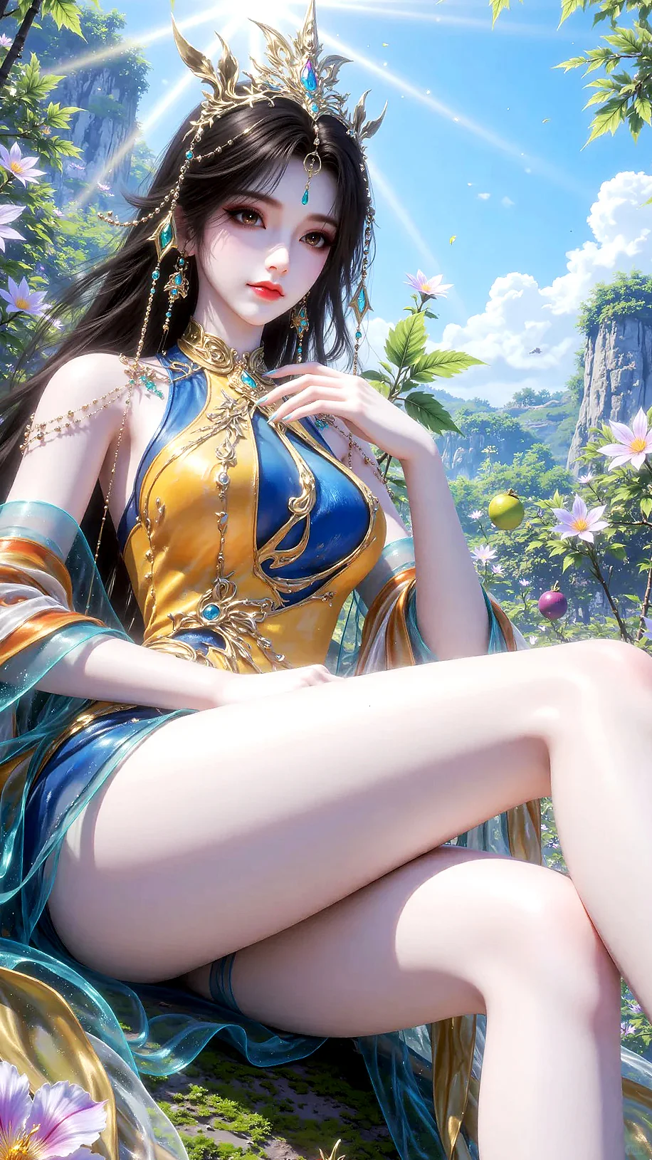 女神壁纸｜凰女完美世界国漫高清动漫壁纸