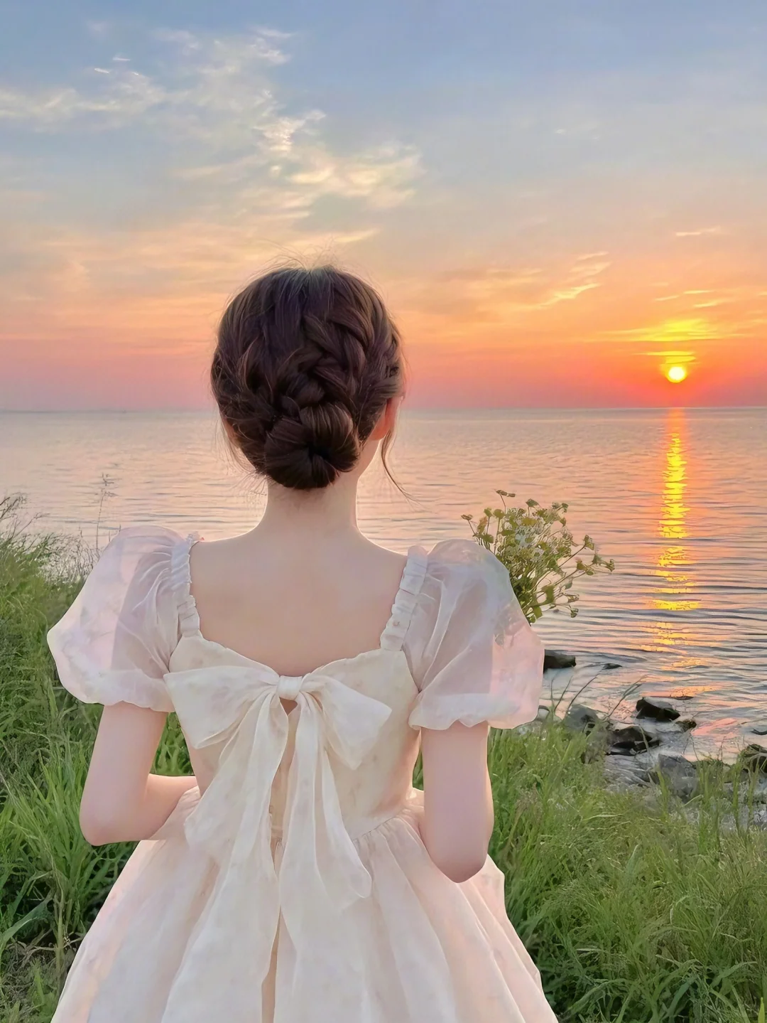 🥑女生头像♛盛夏小清新背影氛围感女头