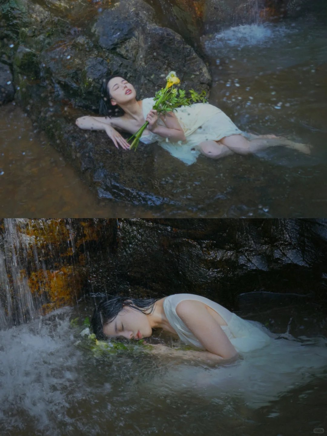 夏天就要来咯✨那些夏日溪水拍的照片合集💙