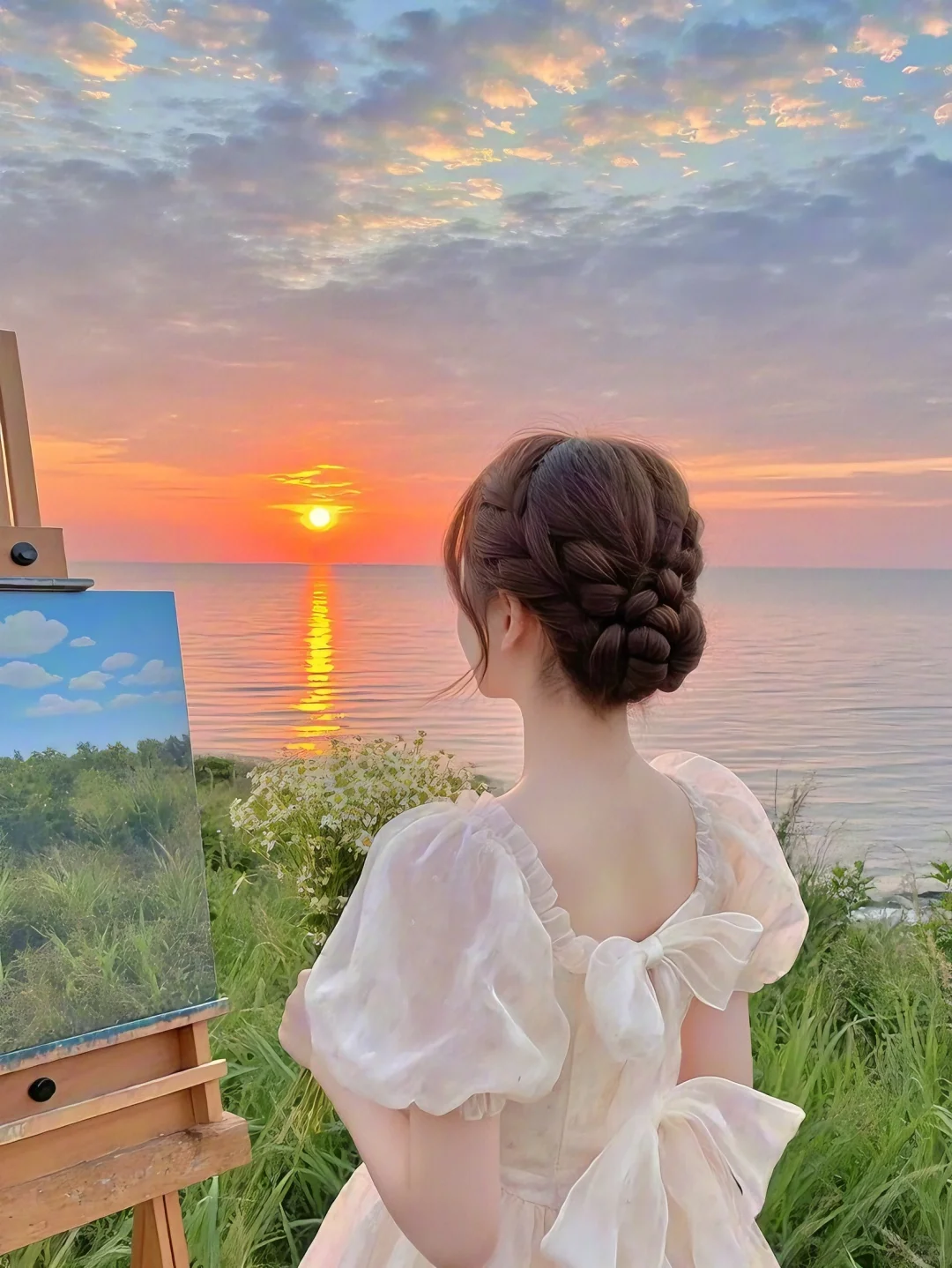 🥑女生头像♛盛夏小清新背影氛围感女头