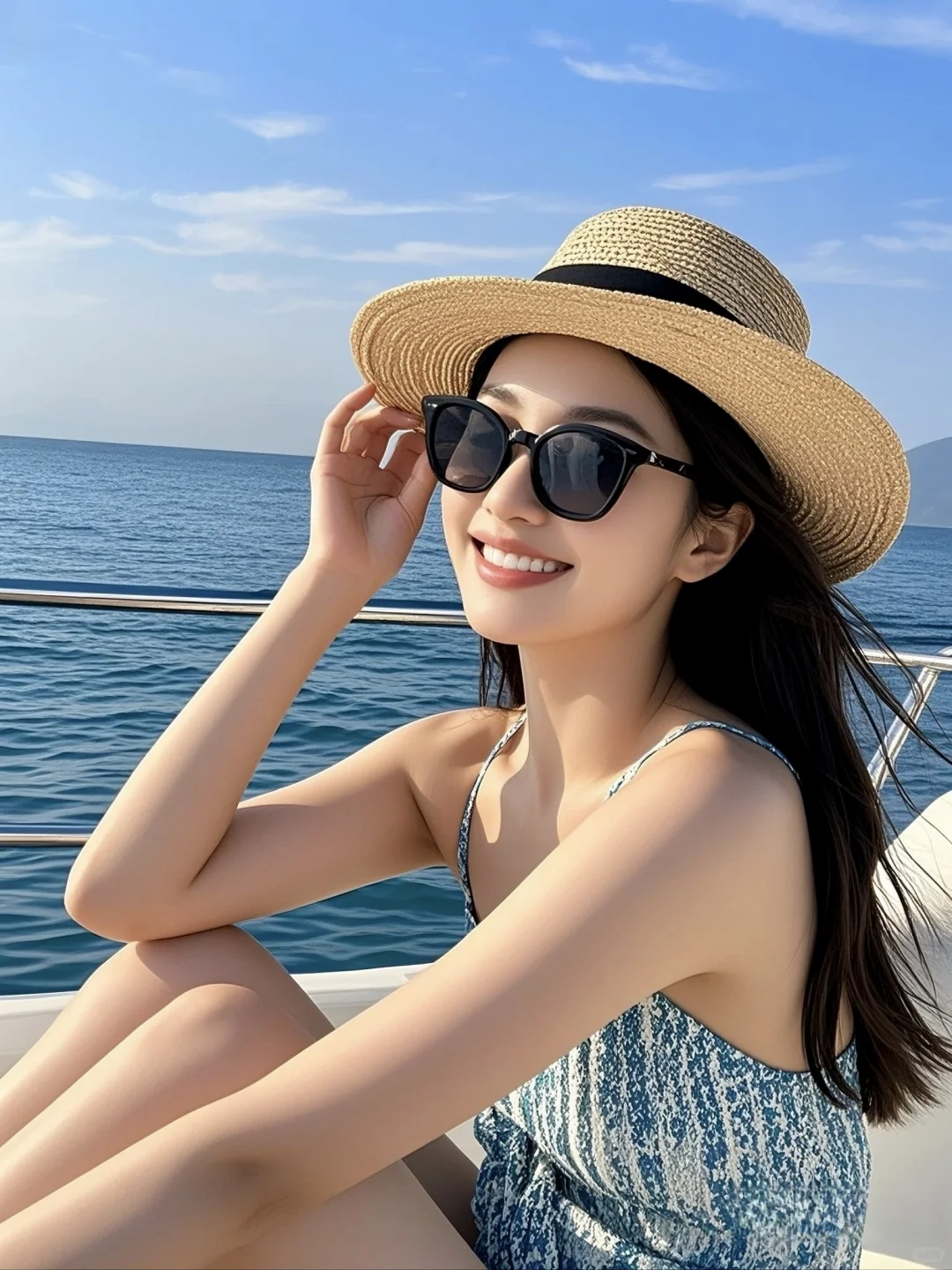 WeChat 海边 | 清新女头