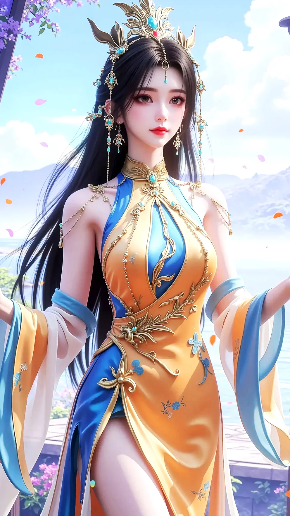 女神壁纸｜凰女完美世界国漫高清动漫壁纸