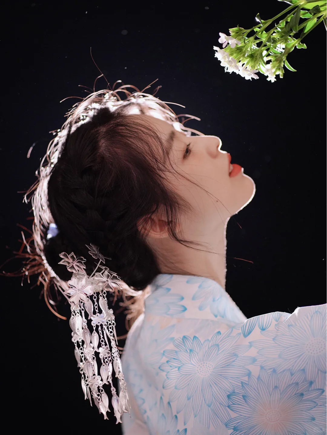 神明少女｜逆光写真拍照教程