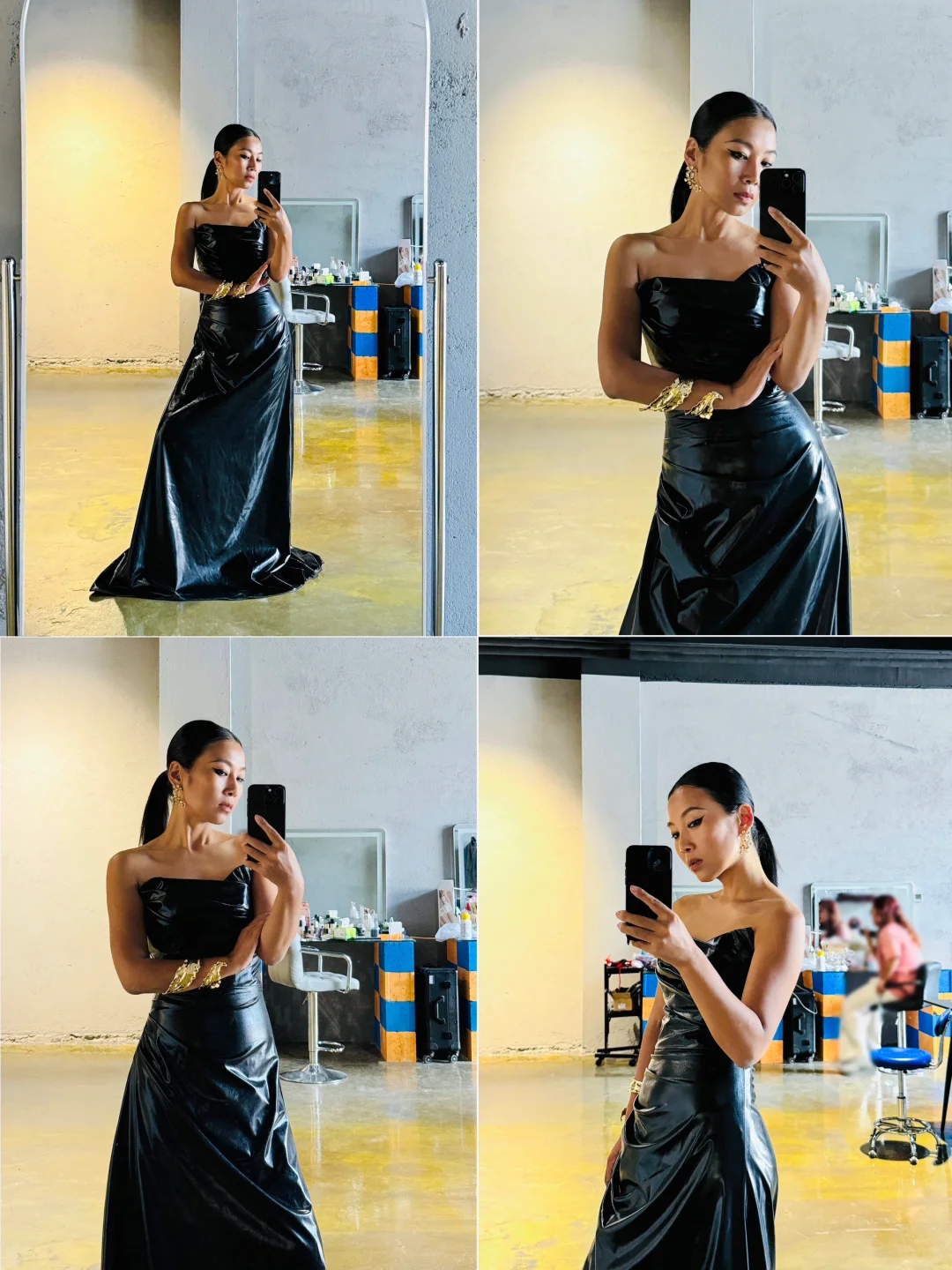 做自己的女主人,也把自己拍成了杂志封面🖤