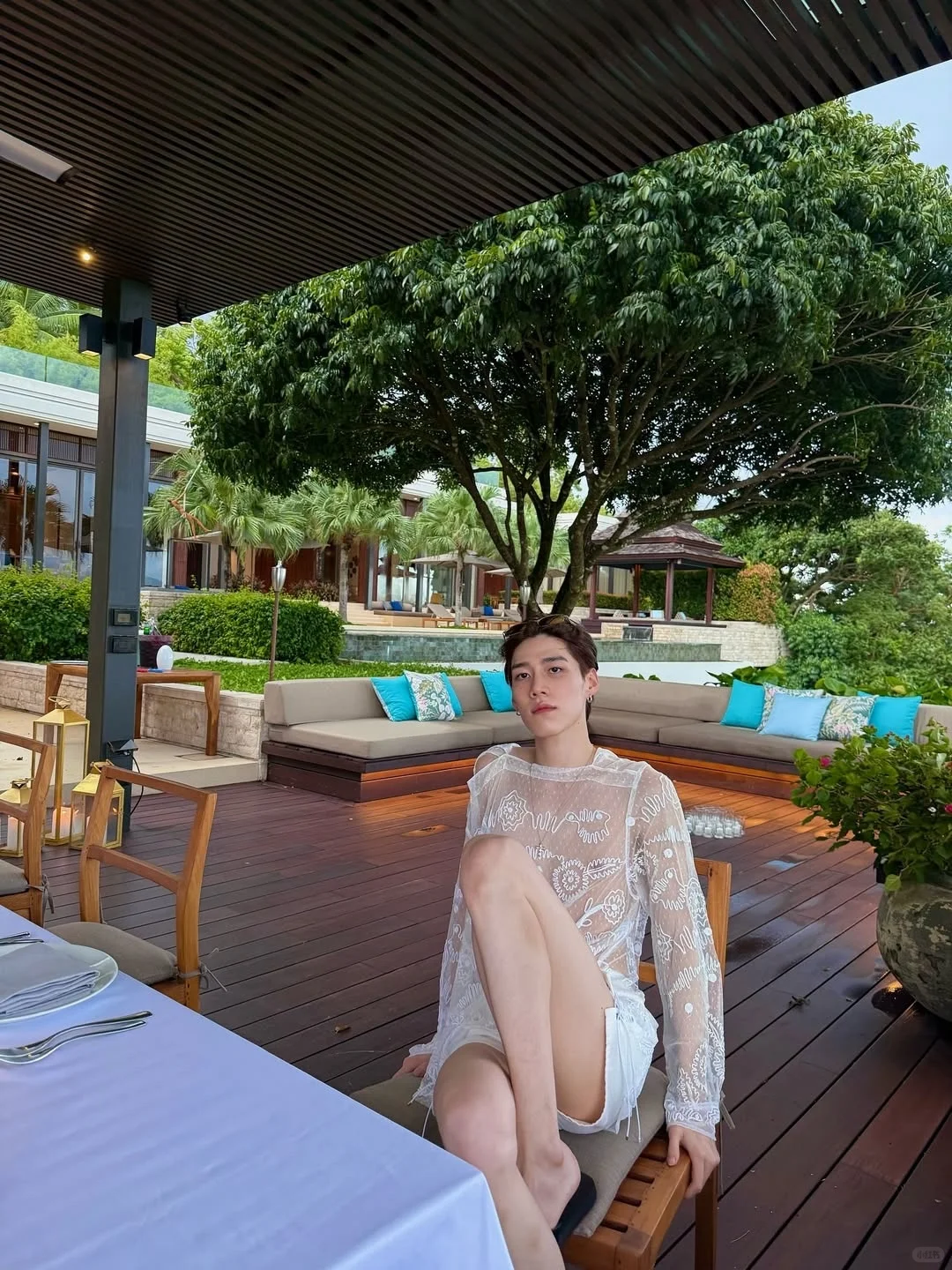 白色透视 多穿爱看😍
