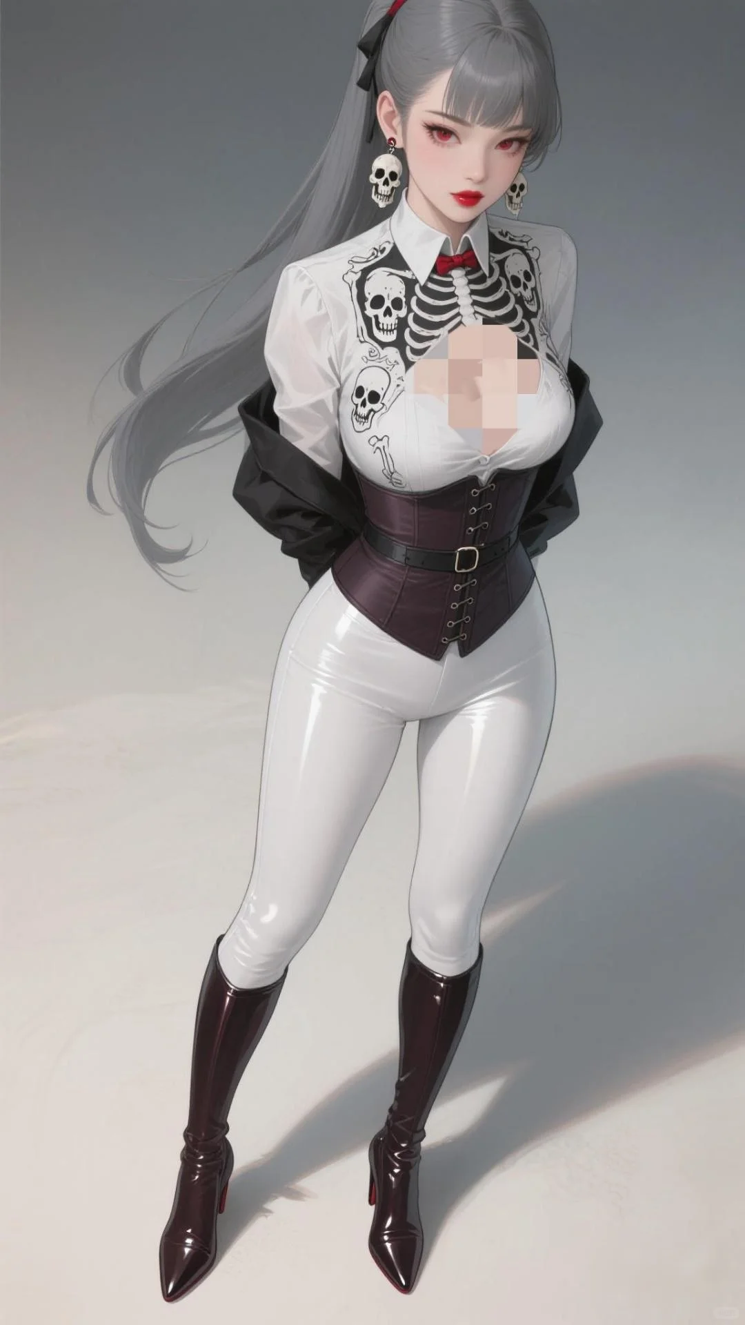 壁纸分享：俯视镜头特写下的美女小姐姐