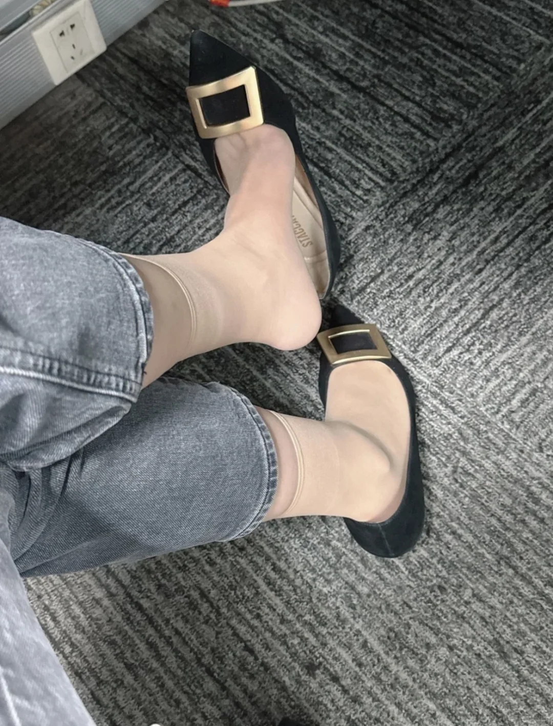 终于知道妈妈为什么爱穿这种短袜了