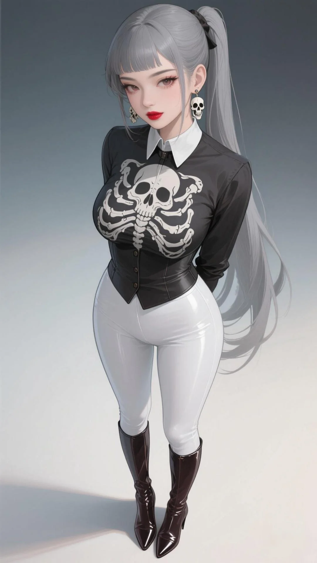 壁纸分享：俯视镜头特写下的美女小姐姐