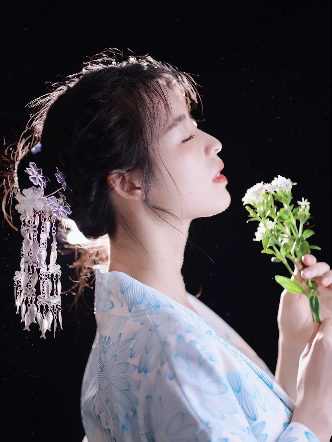 神明少女｜逆光写真拍照教程