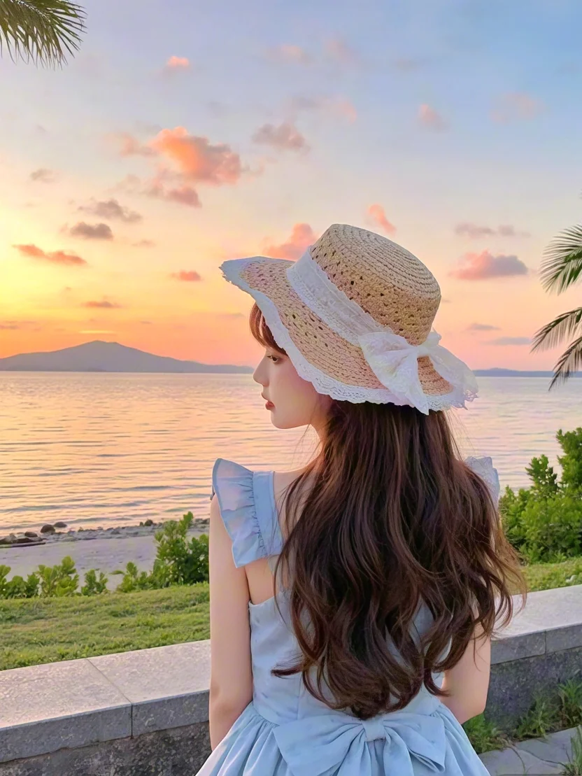 🥑女生头像♛盛夏小清新背影氛围感女头
