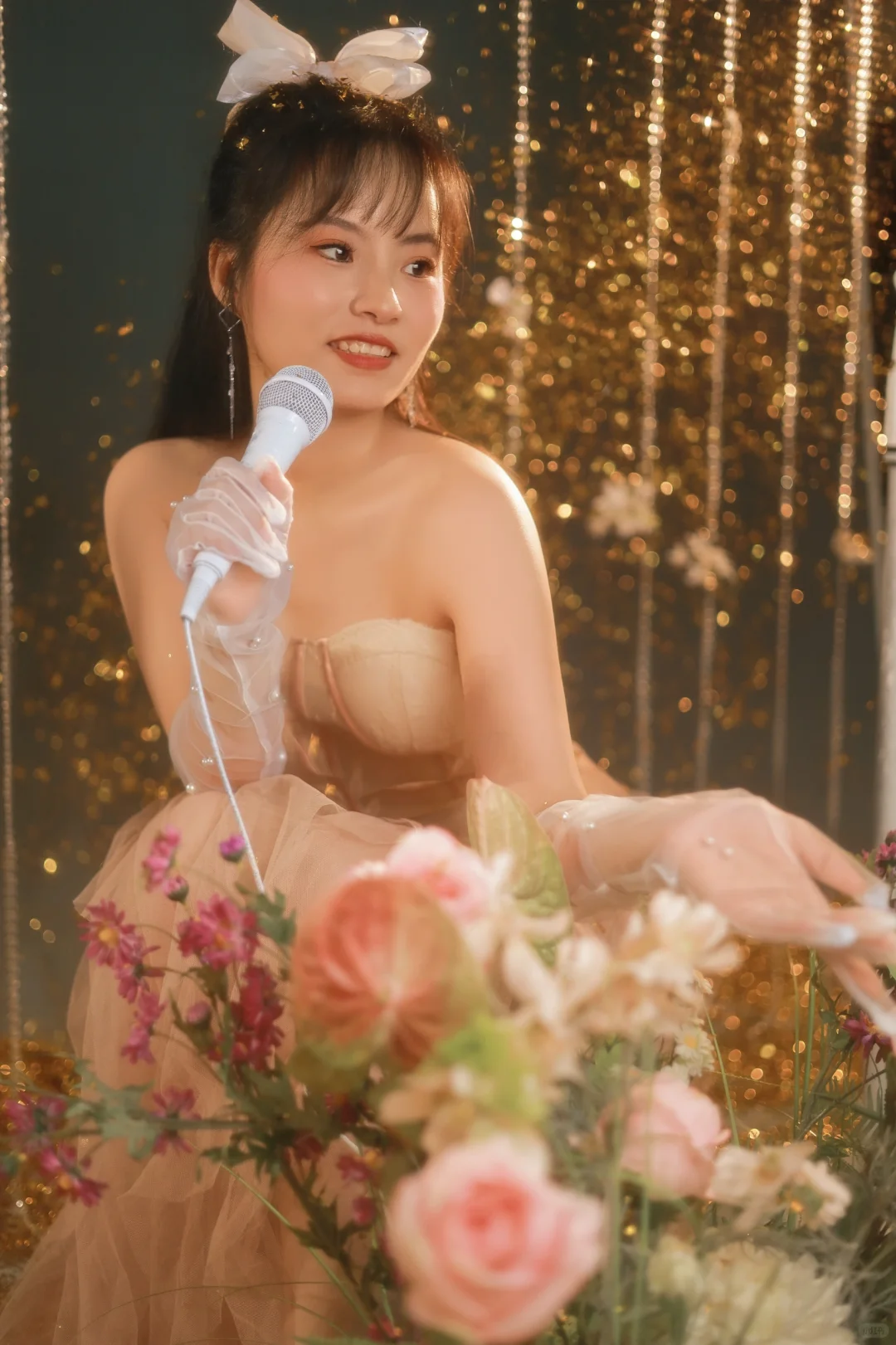 给自己拍了一组同款女明星生日写真🐰