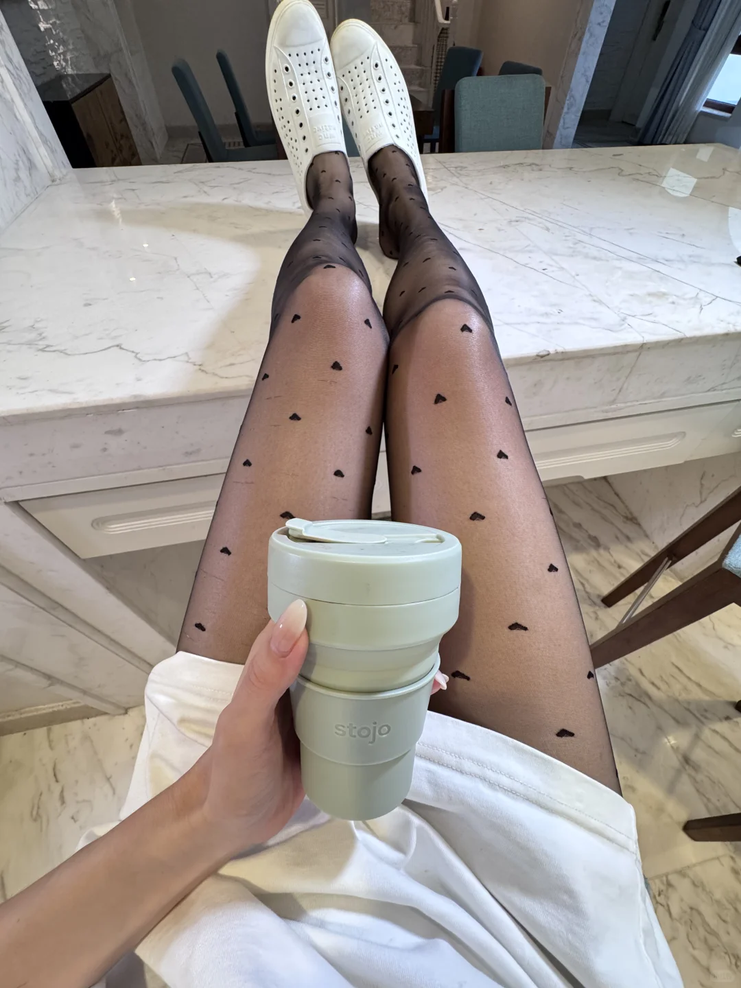 这波波点袜也太美了吧❗️