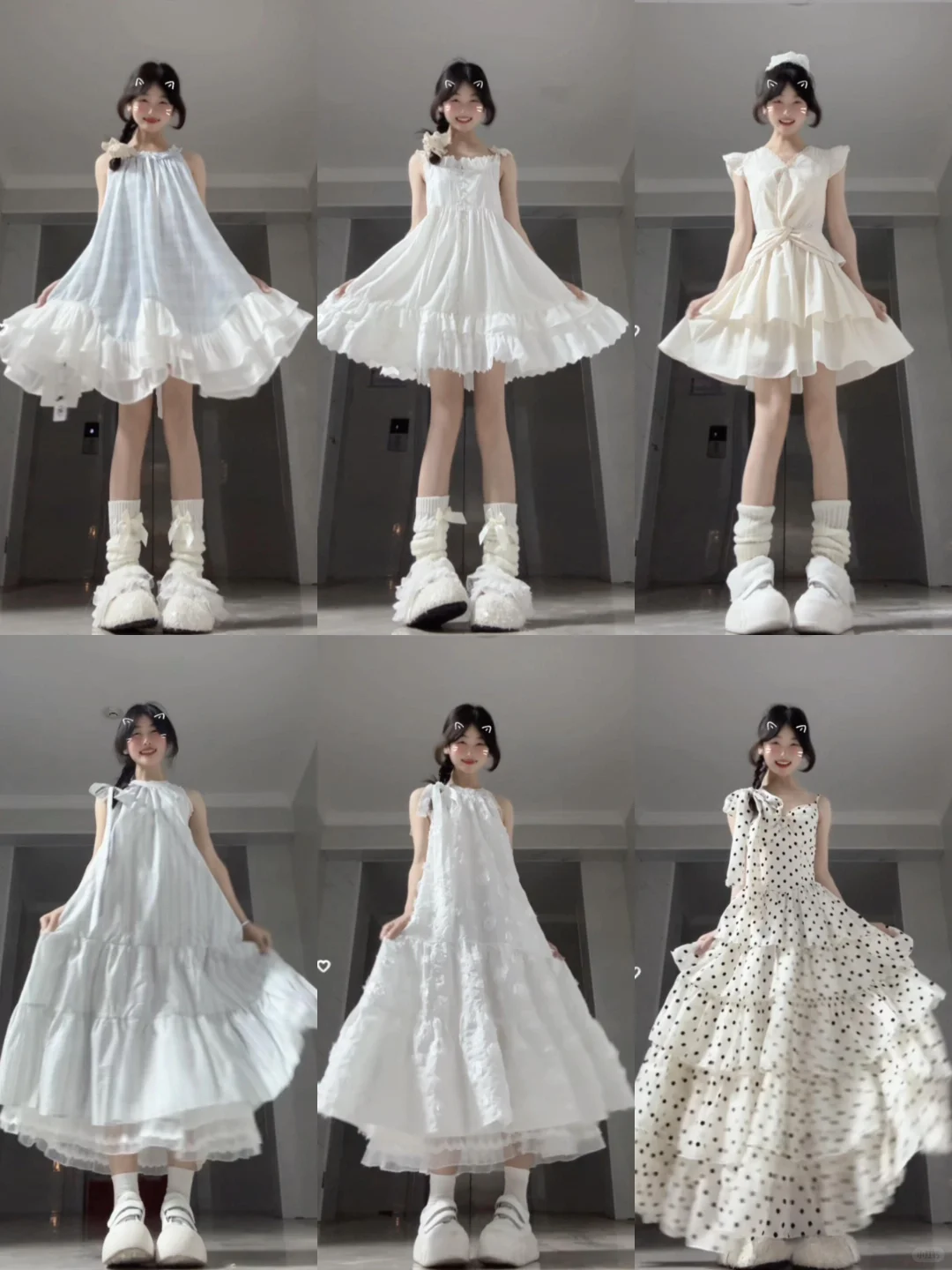 4⃣️8⃣️套👗｜甜美穿搭分享～🎀