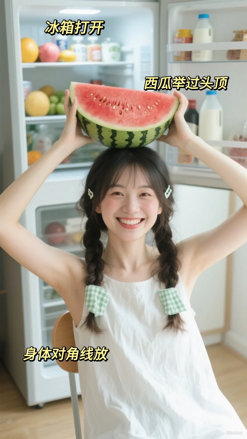 元气日杂风｜夏天宅家也能拍的西瓜🍉写真