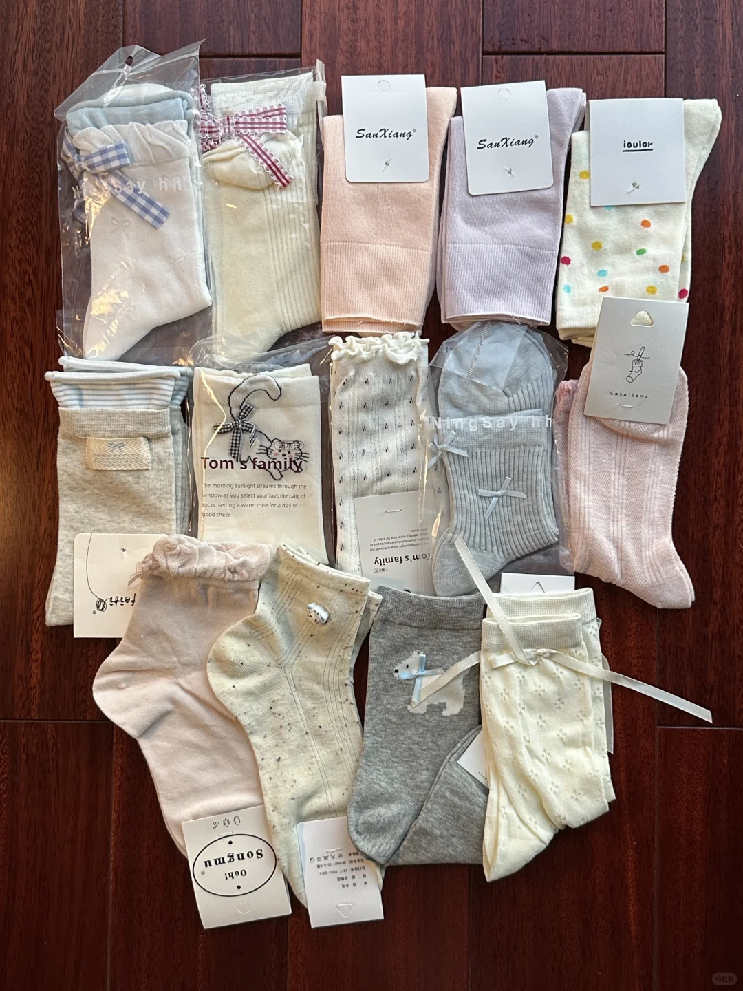 诸暨袜子真香！均2.3块买一堆春夏好搭袜🧦