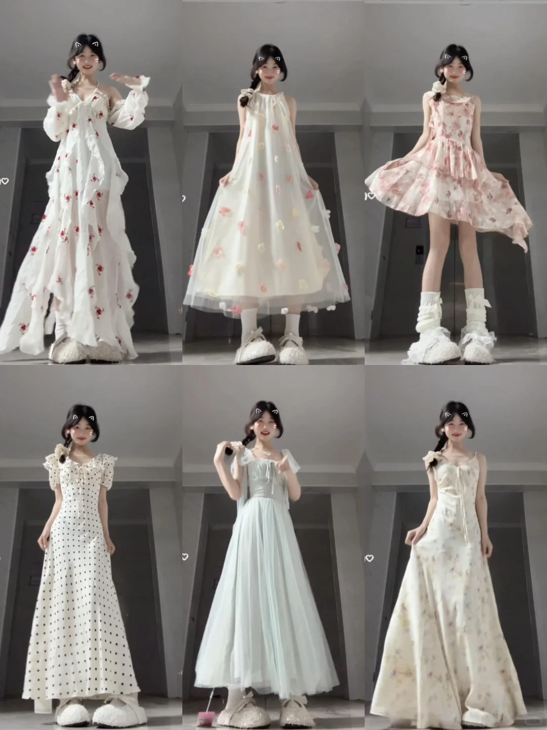4⃣️8⃣️套👗｜甜美穿搭分享～🎀