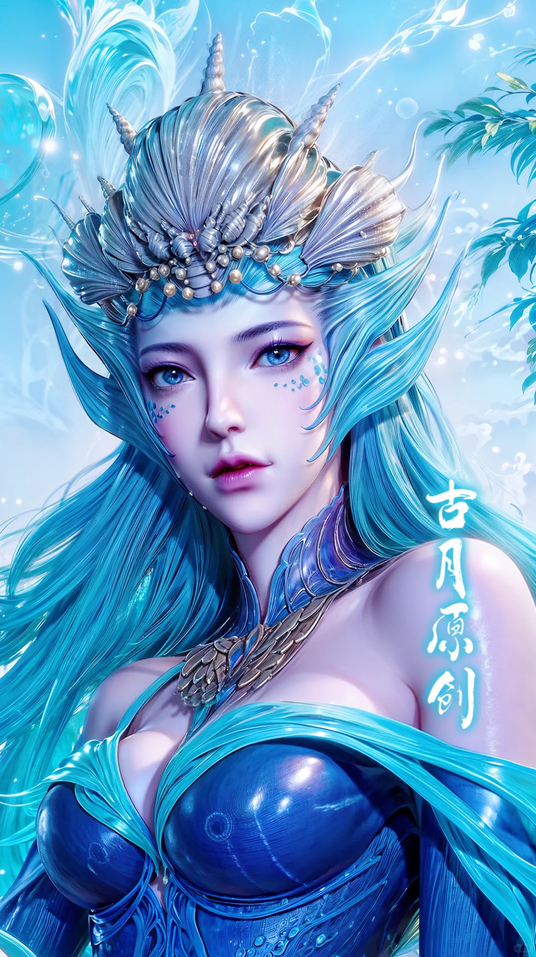 国漫斗罗大陆系列同人手机壁纸-海女