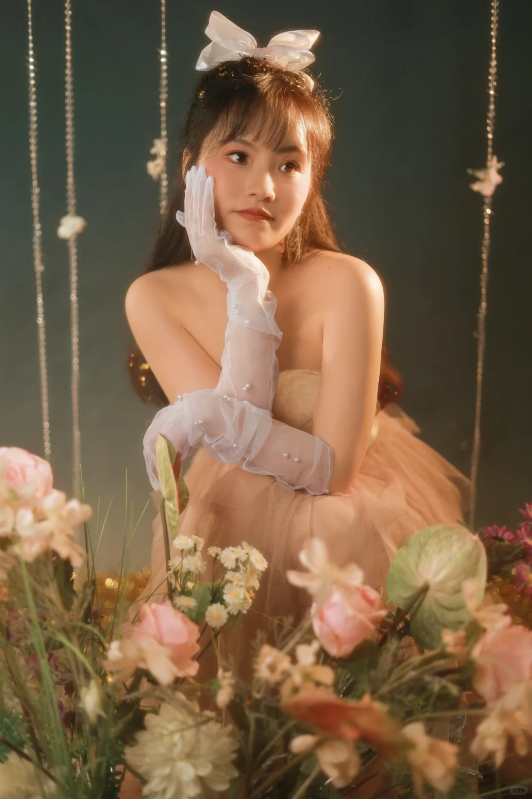 给自己拍了一组同款女明星生日写真🐰