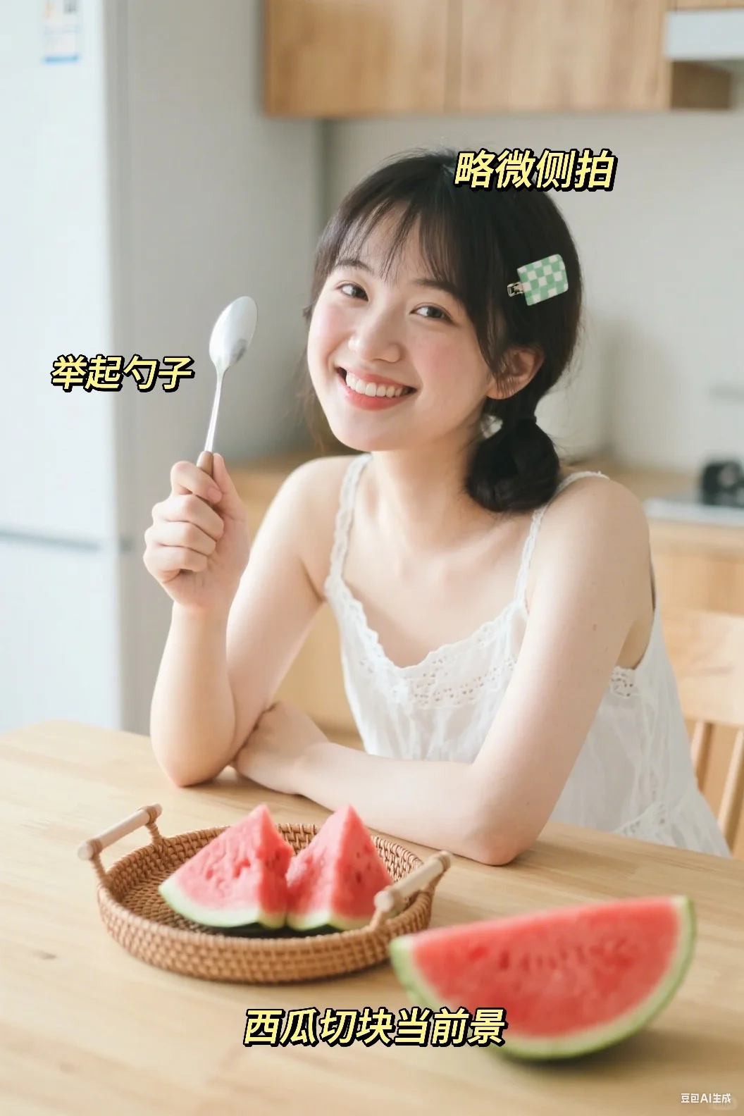 元气日杂风｜夏天宅家也能拍的西瓜🍉写真